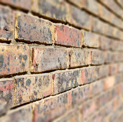 in london   the    abstract    texture of a ancien wall and ruin