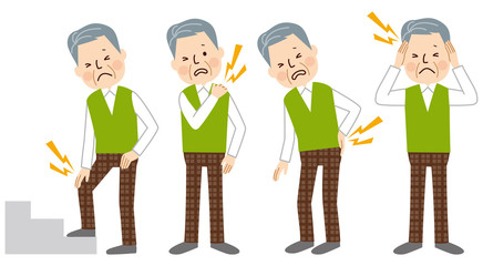 肩こり　頭痛　腰痛　関節痛