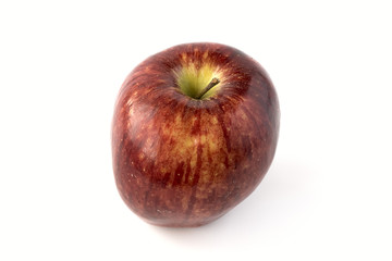 Red apple isolated on white
