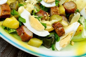 Potato and Sausage Salad