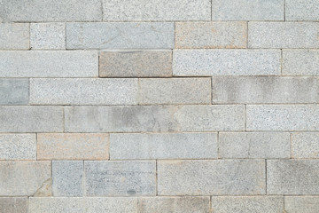 Brick wall background in the garden