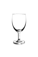 Empty wine glass. isolated on a white background