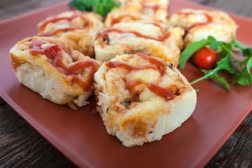 Homemade Small Pizza Rolls