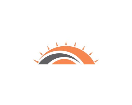 Abstract Sun Logo