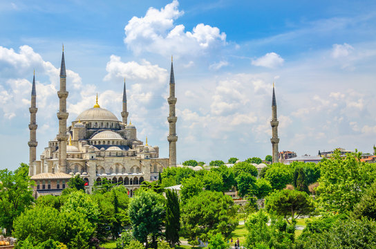 The Blue Mosque in Istanbul, Turkey