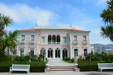Fototapeta na wymiar Villa Ephrussi de Rothschild