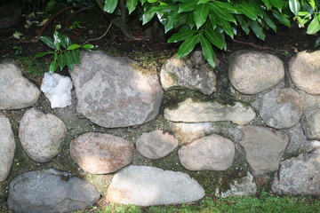 Gartenmauer