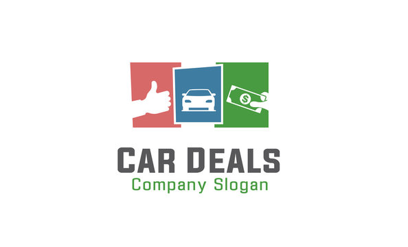 Car Deals Logo template
