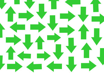 labyrinthe de flèches directionnelles,sens,droit,gauche,
en haut, en bas