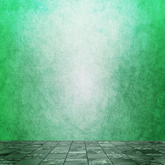 grunge empty room interior