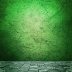 grunge empty room interior