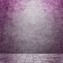 grunge empty room interior