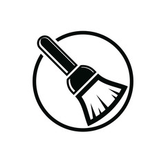 Renovation and repair instrument, brush for wall painting. Graph