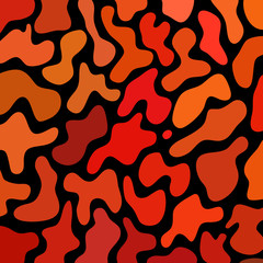 abstract stained-glass mosaic background