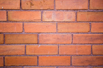 Brick wall background.