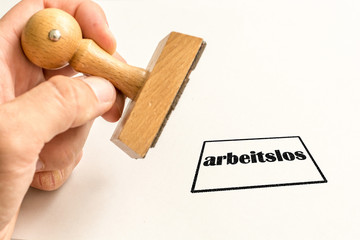 Stempel arbeitslos