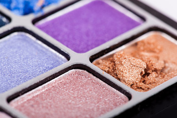 Professional make-up eyeshadows