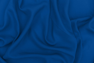 Blue fabric