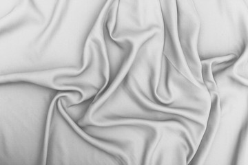 White fabric