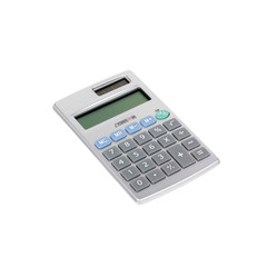 Calculator on white