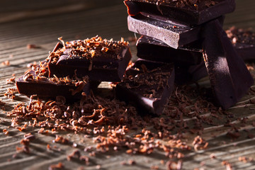 black chocolate