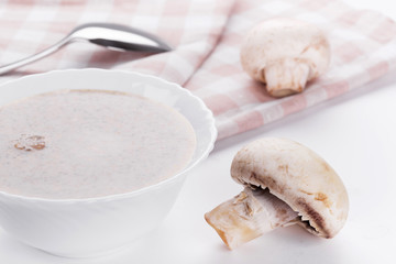 Mushrooms cream soup