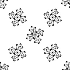 Seamless flowerr pattern