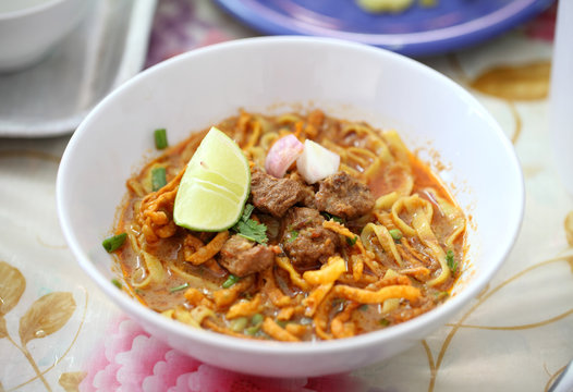 Khao soi - Traditional Thai Food