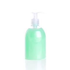 Tube closeup on white