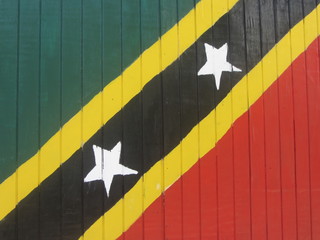 Flagge St. Kitts