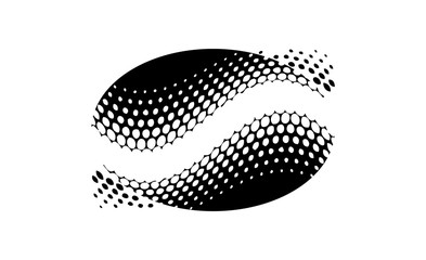 Abstract wall art sticker illustration