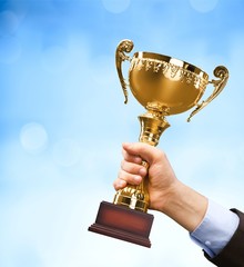 Trophy, Winning, Award.