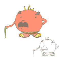 Cartoon tomato