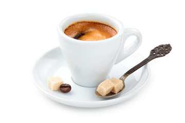 Cup of coffee.