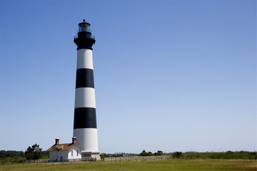 Bodie Island Lighthouse in the Outer Banks of North Carolina