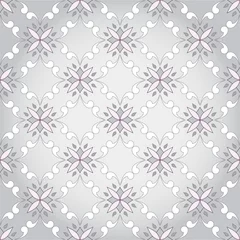 Fototapete White seamless texture on grey background. © innanedopekina