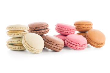 Colorful French Macarons