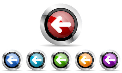 arrow vector icon set