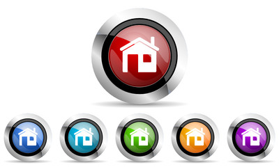 Obraz premium vector icons set