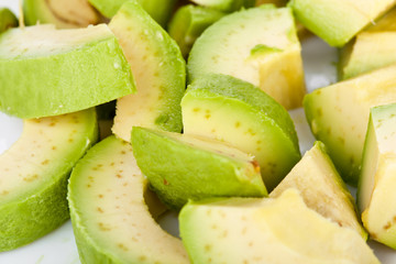 Cutted avacado