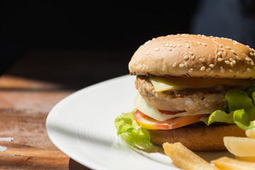 Crispy Chicken Burger