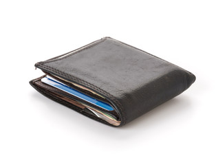 wallet isolated on white background