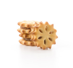 biscuit with pineapple jam