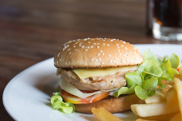 Crispy Chicken Burger