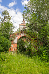 The Church of the Kazan icon of the Mother of God. Gates.