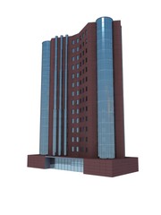 single skyscraper