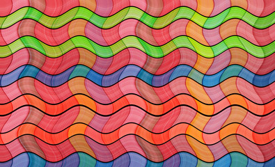 Rainbow Stripes background