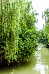 Kanal durch Jiangyin, China