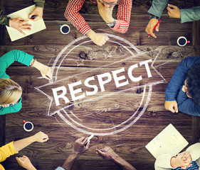 Respect Honesty Honorable Regard Integrity Concept