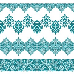 Seamless Vector Borders with Arabic Motifs